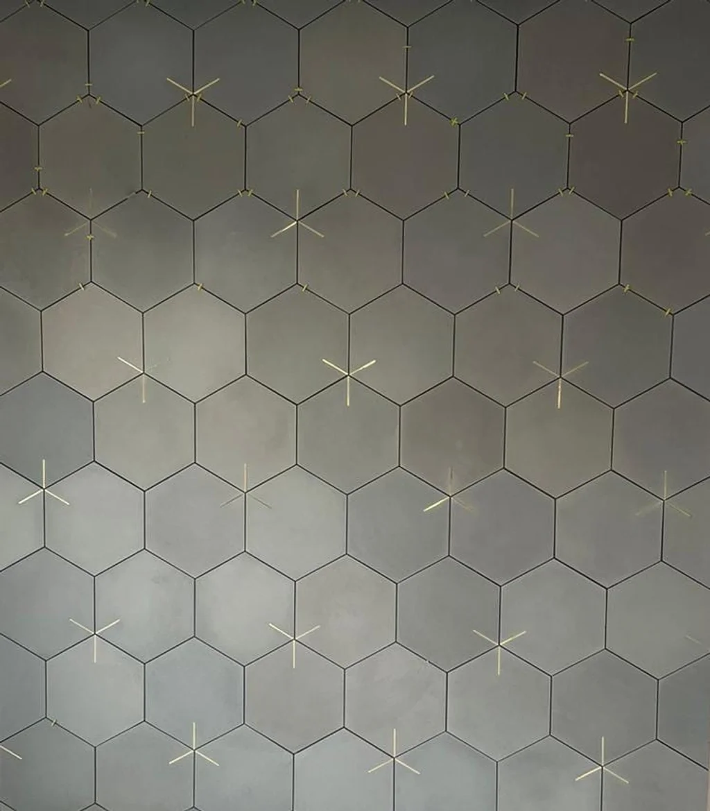 Hex Brass Panels