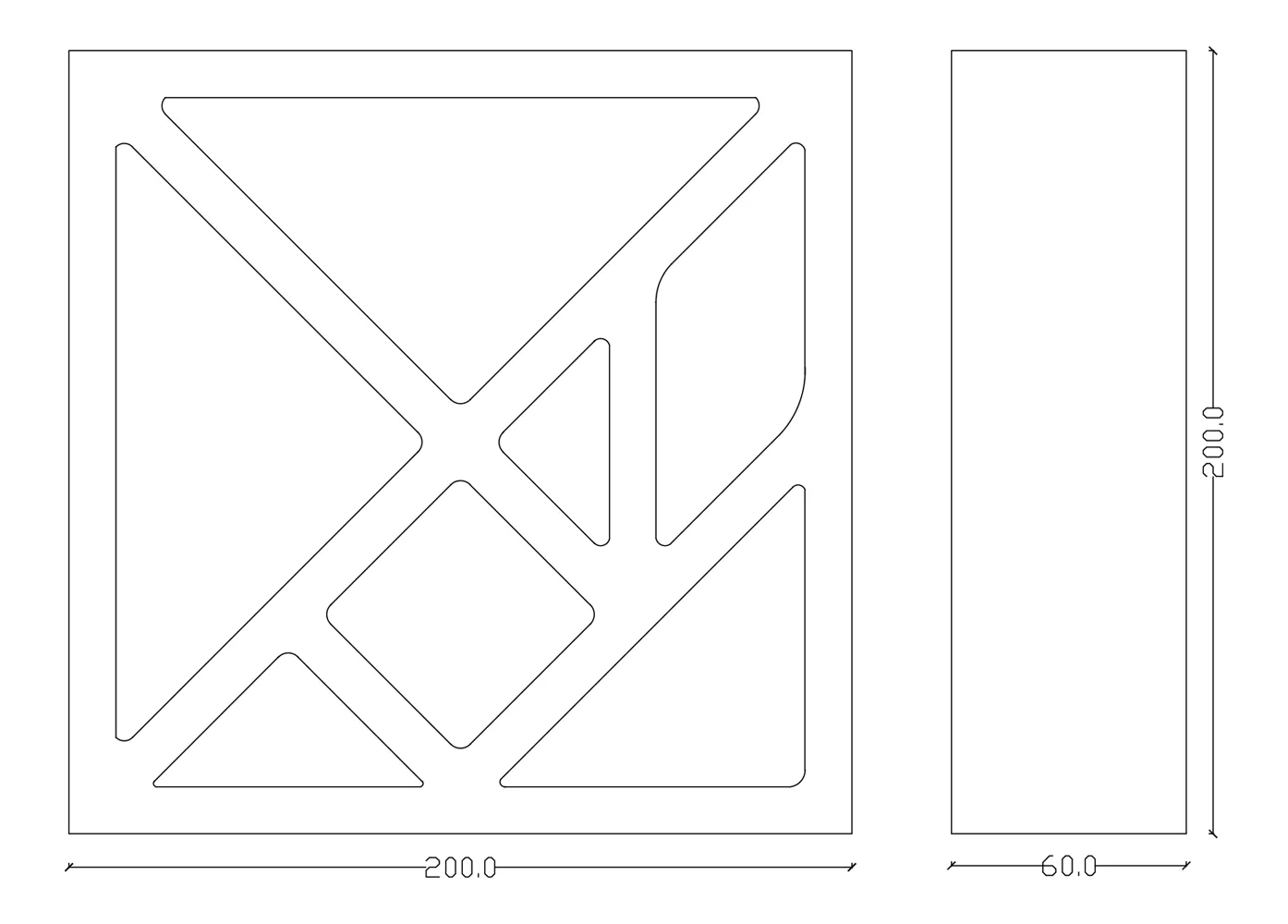 Breeze Blocks Dimensions