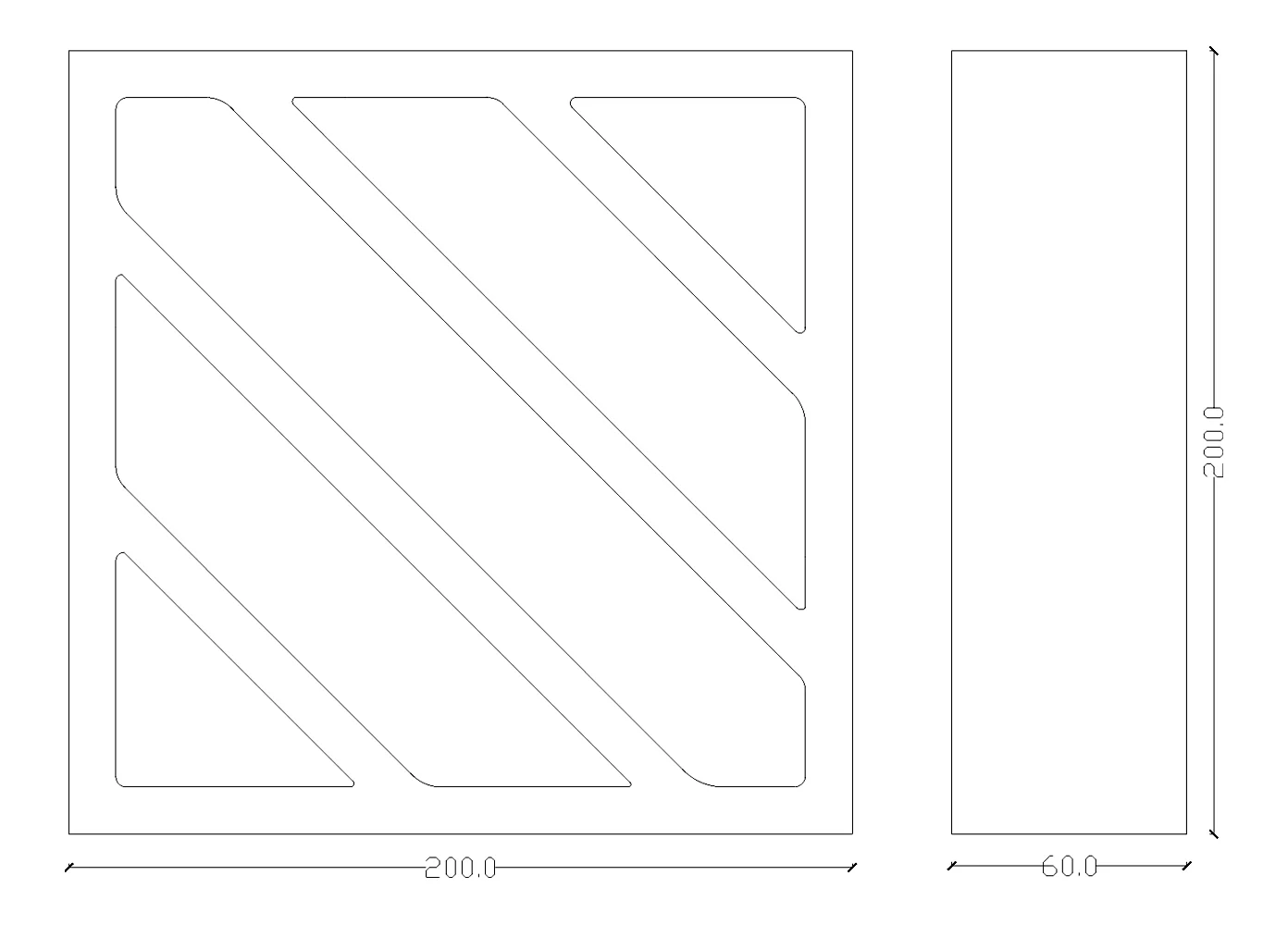 Breeze Blocks Dimensions